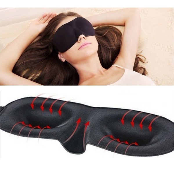 3D Komfortabel Schlafbrille